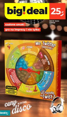 Żelki Mr. Twister Challenge promocja w Dealz