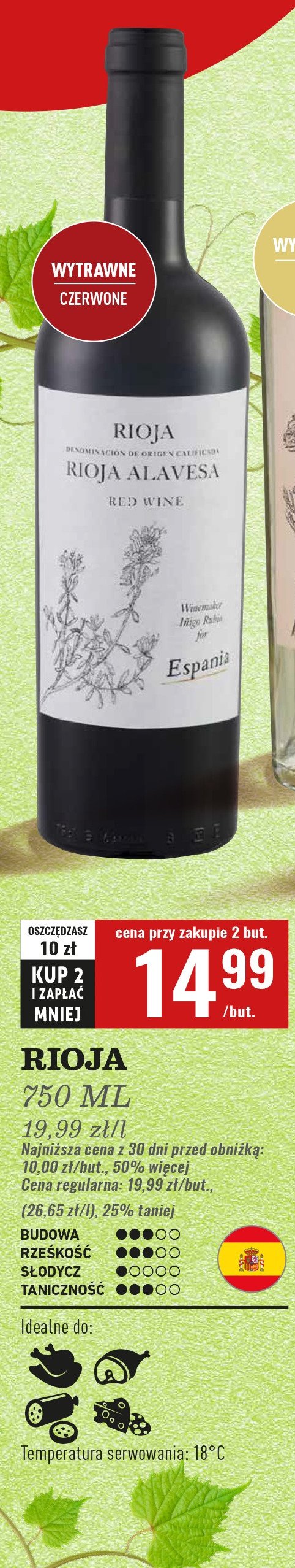 Wino Rioja alavesa promocja w Biedronka