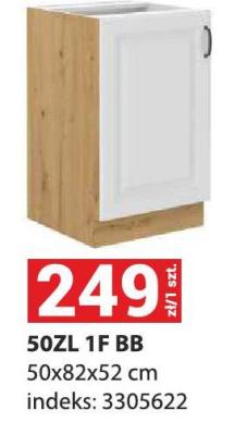 Szafka kuchenna 50ZL 1F BB promocja w Merkury Market