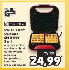 Opiekacz sm-b1901 Switch on promocja
