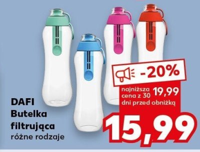 Butelka filtrująca, różne rodzaje promocja w Kaufland