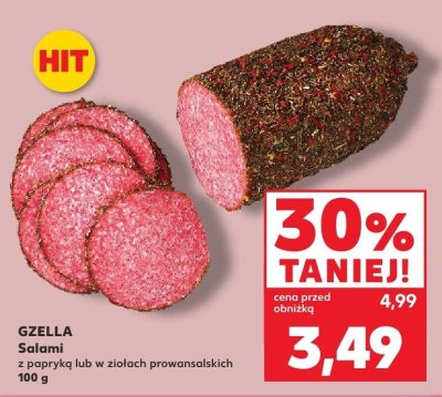 Salami w ziołach prowansalskich promocja w Kaufland