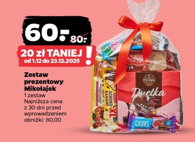 Zestaw prezentowy Mikołajek promocja w Netto