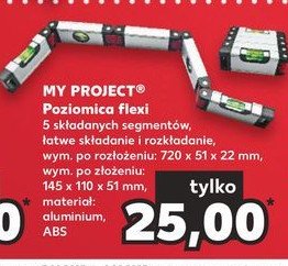 Poziomica flexi K-classic myproject promocja