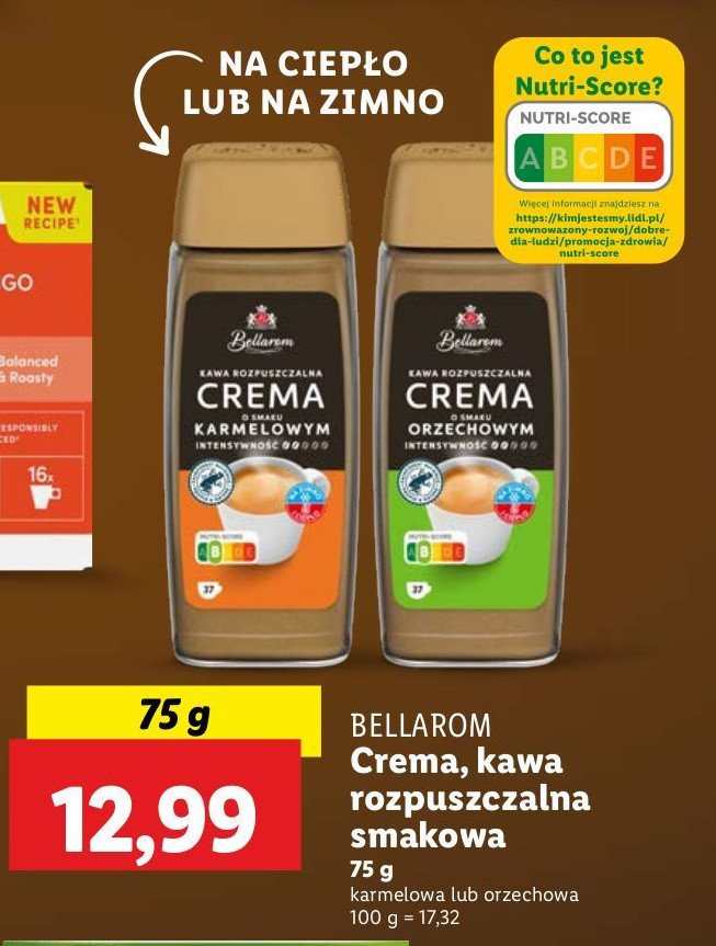 Kawa crema karmelowa Bellarom promocja w Lidl