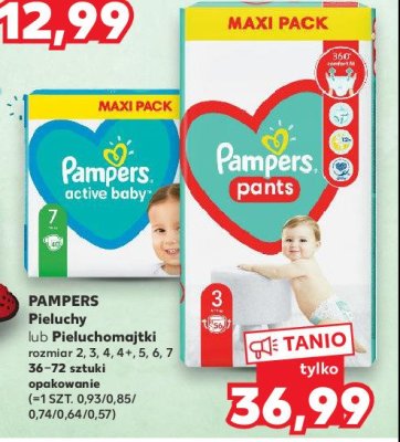 Pieluchomajtki 7 Pampers pants promocja