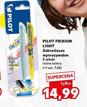 Zakreślacz wymazywalny Pilot frixion promocja