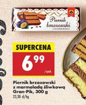 Piernik brzozowski Gran-pik promocja