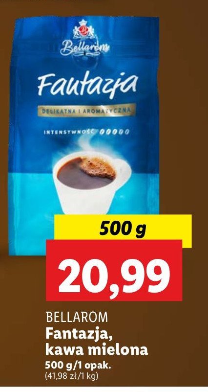 Kawa Bellarom caffe fantazja promocja