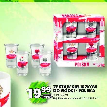 Kieliszki do w贸dki 35 ml polska promocja