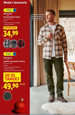 Koszula flanelowa męska promocja w Lidl