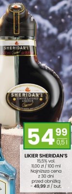 Likier Sheridan's 0,5l promocja w Twój Market