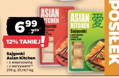 Sajgonki z warzywami promocja w Netto