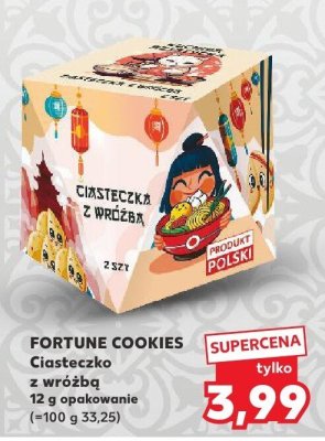 Ciasteczko z wróżbą promocja w Kaufland