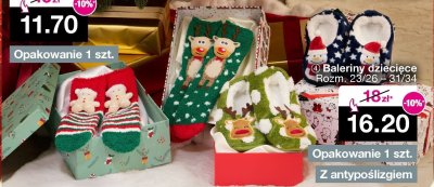 Baleriny dziecięce Rozm. 23/26 – 31/34 promocja w Woolworth