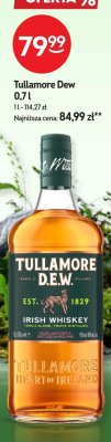 Whisky Tullamore Dew 0,7l promocja w Żabka