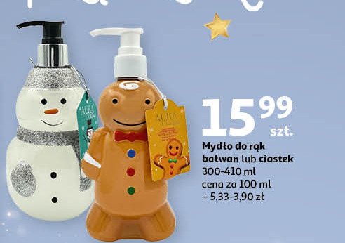 Mydło do rąk bałwanek mięta pieprzowa AURA COSMETICS promocja