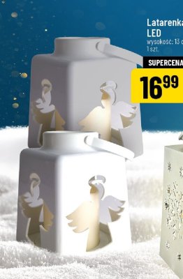 Latarenka LED wys. 13 cm promocja w POLOmarket