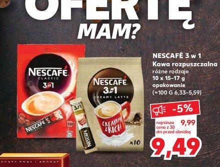 Kawa Nescafe promocja w Kaufland