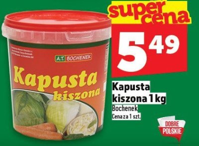 Kapusta kiszona promocja w TOPAZ