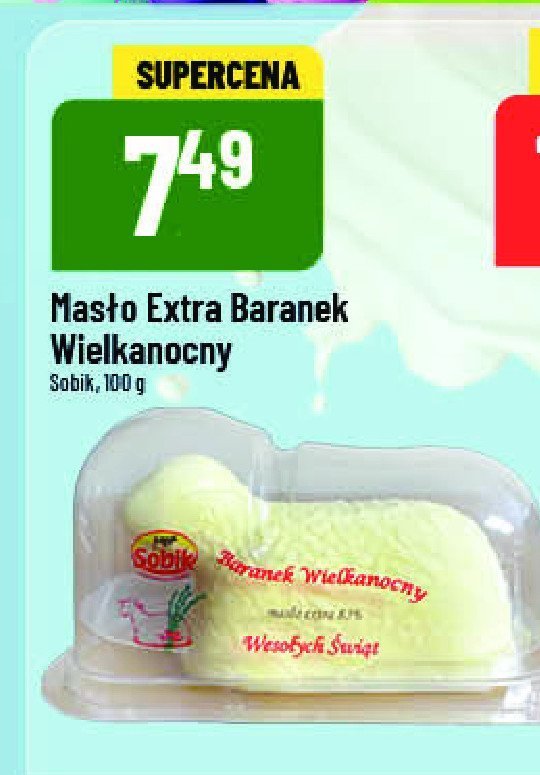 Baranek wielkanocny z mas艂a Sobik promocja