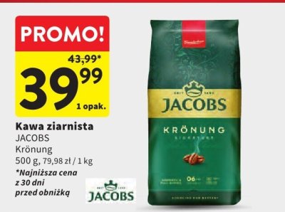 Kawa ziarnista promocja w Intermarche