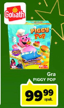 Piggy pop gra Goliath promocja
