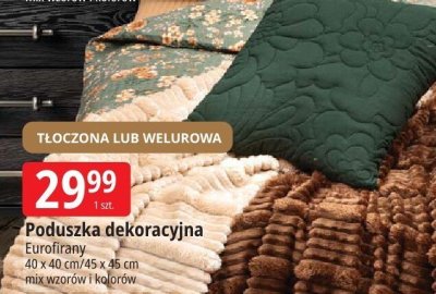 Poduszka dekoracyjna Eurofiranty promocja w Leclerc