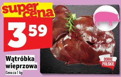 Wątróbka wieprzowa promocja w TOPAZ