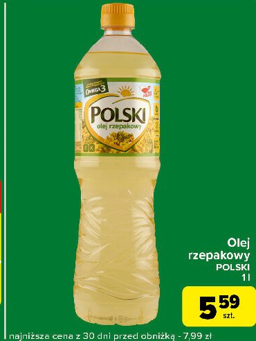 Olej rzepakowy Polski promocja w Carrefour Express