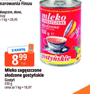 Mleko zagęszczone promocja w Leclerc