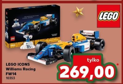 Klocki Lego Icons Williams Racing FW14 10353 promocja w Kaufland