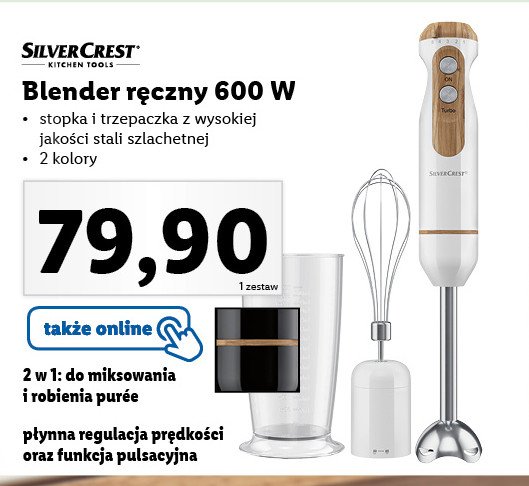 Blender 600 w Silvercrest promocja