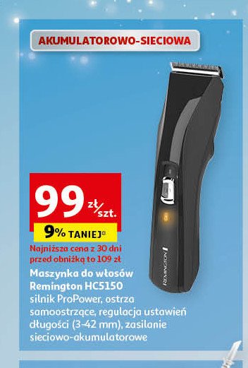 Strzyżarka hc5150 Remington promocja w Auchan