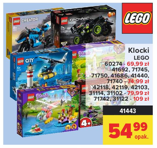 Klocki dżunglowy chopper 71745 Lego ninjago promocja
