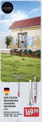 Suszarka ogrodowa 51 cm Home creation promocja