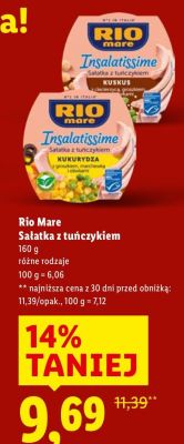 Sałatka z tuńczykiem promocja w Lidl