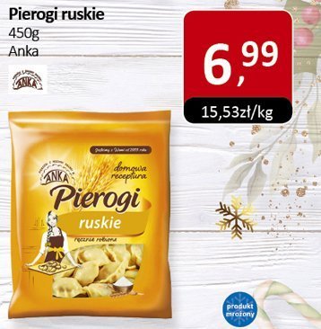 Pierogi ruskie Anka promocja w Market Point