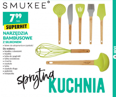 Łopatka bambusowa Smukee kitchen promocja