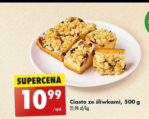 Ciasto ze śliwką promocja