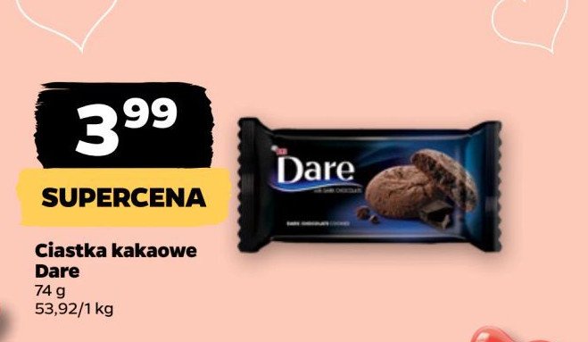 Ciastka czekoladowe Eti dare promocja