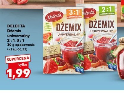 Dżemix uniwerslany 3:1 Delecta promocja w Kaufland