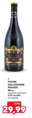Wino Collezzione Privata czerwone wytrawne promocja w Kaufland