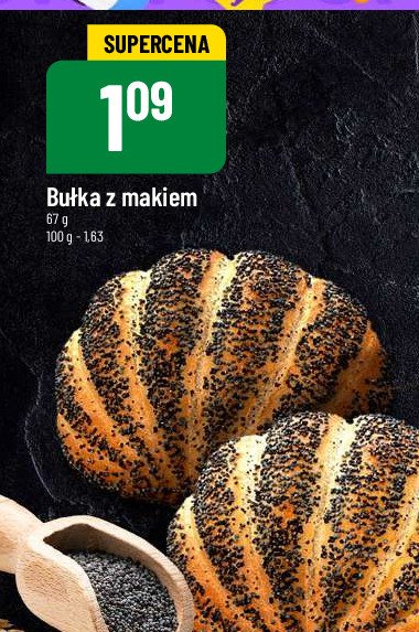 Bułka z makiem promocja