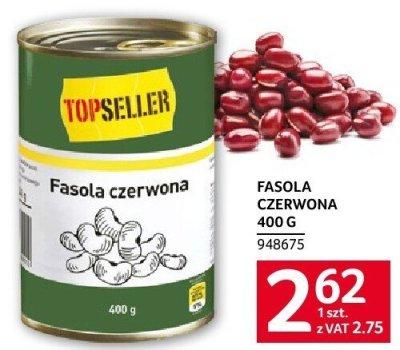 Fasola czerwona 400 g promocja w Selgros