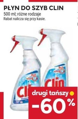 Płyn do szyb Clin promocja w Stokrotka