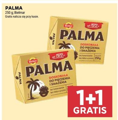 Margaryna palma 1+1 gratis promocja w Stokrotka