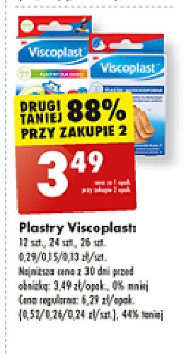 Turystyczny zestaw plastrów Viscoplast promocja