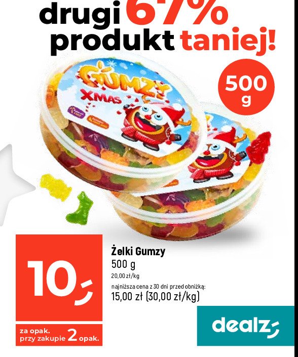 Żelki xmas promocja