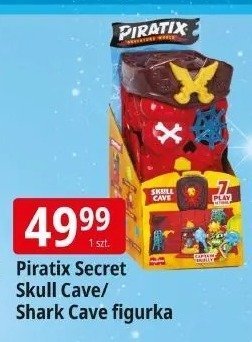 Piratix Secret Skull Cave/Shark Cave figurka promocja w Leclerc